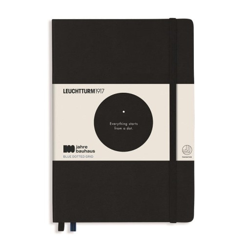 Notatnik Leuchtturm1917 Medium A5 Bauhaus Black czarny edycja limitowana.jpg
