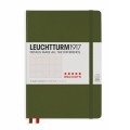 Notatnik Leuchtturm1917 Medium A5 Red Dots ciemnozielony edycja limitowana.jpg