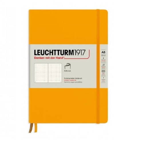 Notatnik Leuchtturm1917 Medium A5 Rising Colours Rising Sun miękka okładka.jpg