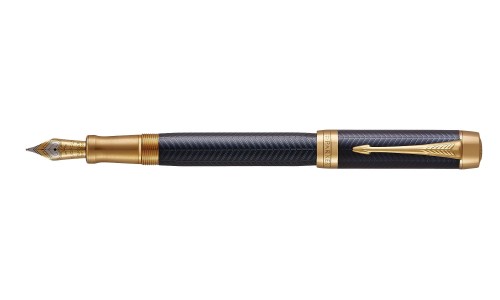 Pióro wieczne Parker Duofold Centennial Blue Chevron GT.jpg
