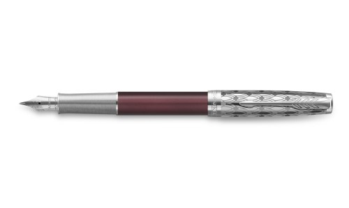 Pióro wieczne Parker Sonnet Metal &amp; Red ct.jpg