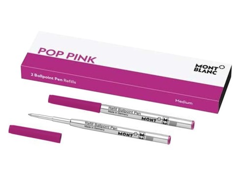 Wkłady do długopisu Montblanc Pop Punk M różowe 2 szt..jpg