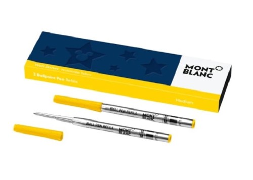 Wkłady do długopisu Montblanc Walt Disney M żółte 2 szt..jpg