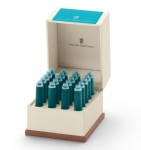 Naboje Graf von Faber-Castell turkusowe Turquoise 20 szt.