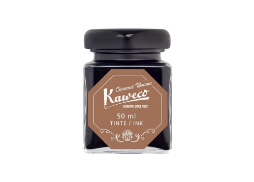 Atrament Kaweco brązowy Carmel Brown 50 ml.jpg