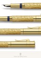 Pióro wieczne Graf von Faber-Castell Pen of the Year 2012 pozłacany dąb detale.jpg
