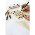 Zestaw do kaligrafii Faber-Castell Pitt Artist Pen Calligraphy 4 elementy - prezentacja.jpg