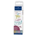 Zestaw pisaków artystycznych Faber-Castell Pitt Artist Pens Metallic Hand Lettering odcienie metaliczne 4 elementy.jpg