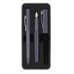 Zestaw prezentowy Faber-Castell Grip 2010 Dapple Grey szary