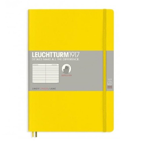 Notatnik Leuchtturm1917 Composition B5 Lemon żółty cytrynowy miękka okładka.jpg