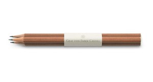 Ołówki grafitowe Graf von Faber-Castell No. III Brown brązowe 