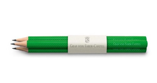 Ołówki grafitowe Graf von Faber-Castell Guilloche Viper Green.jpg