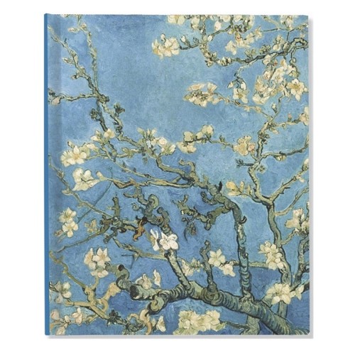 Notatnik Peter Pauper Press Vincent Van Gogh Kwiat migdału w linie.jpg