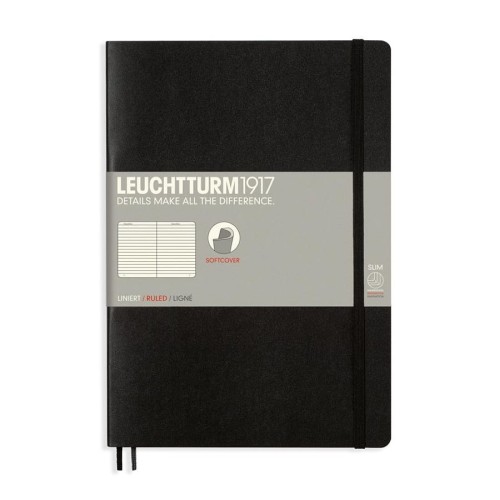 Notatnik Leuchtturm1917 Composition B5 Black czarny.jpg