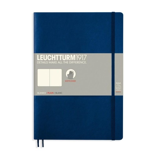Notatnik Leuchtturm1917 Composition B5 Navy granatowy.jpg
