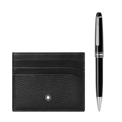 Zestaw Montblanc długopis Meisterstuck Classique Platinum i etui na karty.jpg