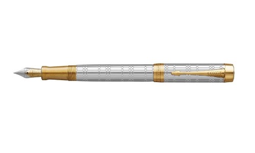 Pióro wieczne Parker Duofold Queen's Platinum Jubilee 2022.jpg