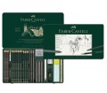 Zestaw ołówków i grafitów Faber-Castell - elementy.jpg