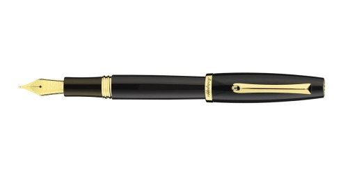 Pióro wieczne Montegrappa Manager Resin Gold czarne złote.jpg