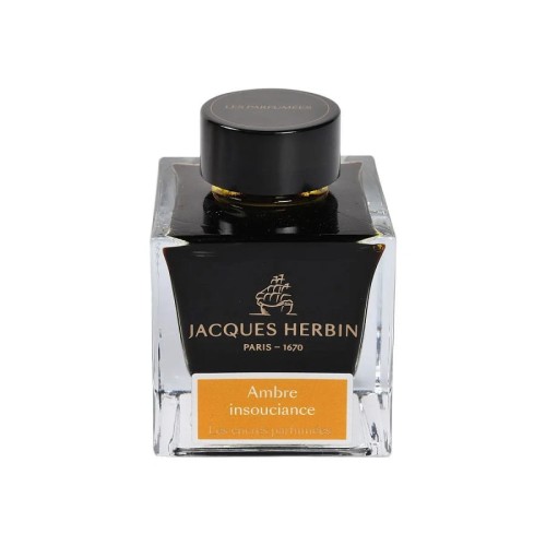 Atrament J. Herbin Les Encres Parfumees Ambre insouciance perfumowany 50ml.jpg