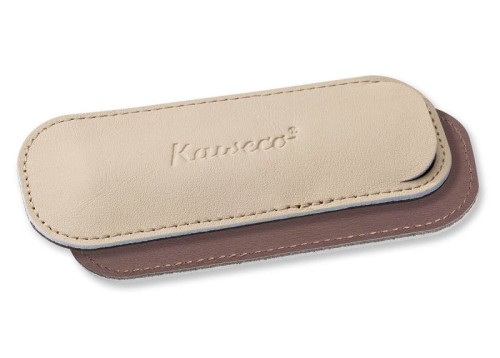 Etui Kaweco Sport podwójne skórzane Macchiato beżowe.jpg