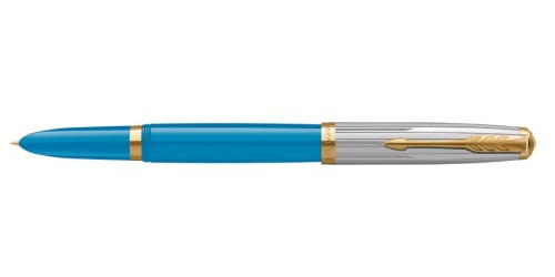 Pióro wieczne Parker 51 Premium turquoise GT.jpg