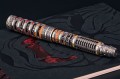 Pióro wieczne Montegrappa Dante Alighieri Inferno Silver edycja limitowana - korpus.jpeg