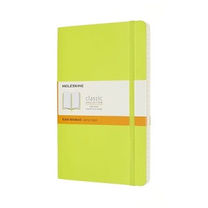 Notatnik Moleskine Classic L limonkowy miękka okładka
