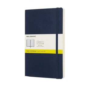 Notatnik Moleskine Classic L granatowy miękka okładka