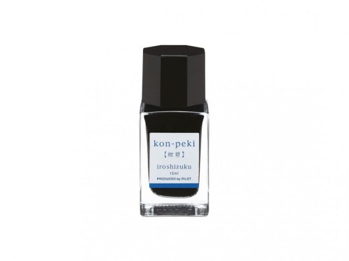Atrament Pilot Iroshizuku Kon-peki niebieski 15 ml.jpg