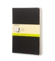 Zestaw zeszytów Moleskine Cahiers Journals XL (19 x 25 cm) czarnych, 120 stron.jpg