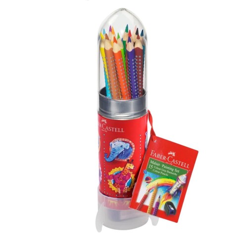 Kredki Faber-Castell Grip 2001 15 szt., temperówka w rakiecie.jpg