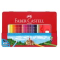 Kredki Faber-Castell Zamek 48 szt. i akcesoria w metalowej kasetce.jpg