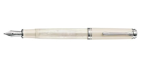 Pióro wieczne Pelikan Souveran M605 białe.jpg