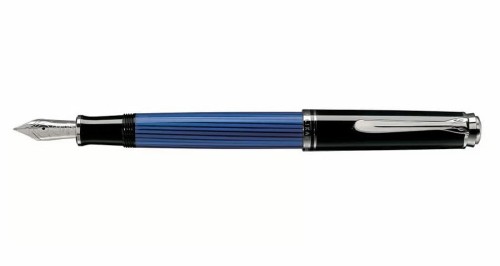 Pióro wieczne Pelikan Souveran M405 niebieskie.jpg