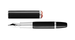 Pióro wieczne Montblanc Heritage Rouge et Noir "Baby" Black edycja specjalna