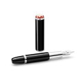 Pióro wieczne Montblanc Heritage Rouge et Noir Baby edycja specjalna pokaz.jpg