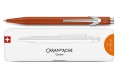 Długopis Caran d'Ache 849 COLORMAT-X pomarańczowy z etui.JPG