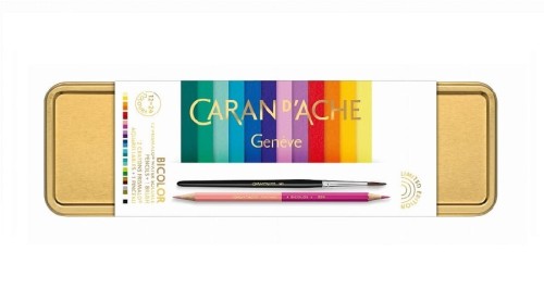Kredki Caran d'Ache Colour Treasure Prismalo Bicolor .jpg