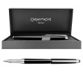 Pióro kulkowe Caran d'Ache Leman Slim Black w etui.jpg