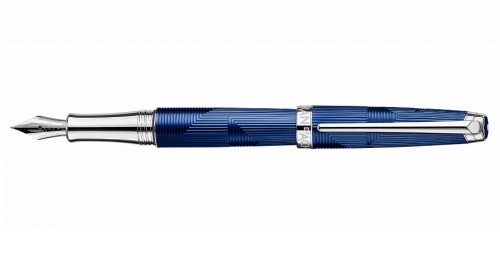 Pióro wieczne Caran d'Ache Leman Blue Marine.jpg