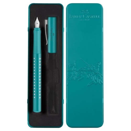 Pióro wieczne Faber-Castell Sparkle Oceanic edycja limitowana w metalowym etui.jpg