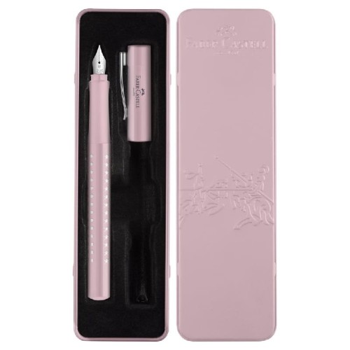 Pióro wieczne Faber-Castell Sparkle Rose edycja limitowana w metalowym etui.jpg