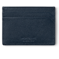 Etui na karty Montblanc Sartorial 5cc granatowe tył.png