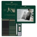 Zestaw ołówków Faber-Castell Pitt Graphite Matt and Castell 9000 - 20 elementów.jpg