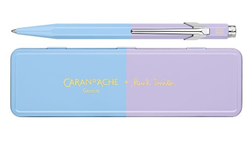 Długopis Caran d'Ache 849 Paul Smith#4 SkyBlue Lavender.jpg