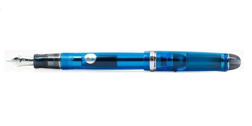 Pióro wieczne Pilot Custom 74 niebieskie transparentne.jpg