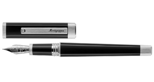Pióro wieczne Montegrappa QUATTRO Palladium 14k złota stalówka.jpg