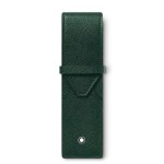 Etui Montblanc Sartorial zielone podwójne