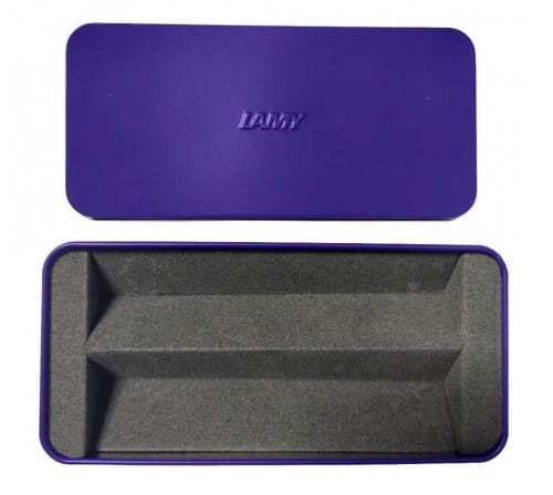 Piórnik Lamy metalowy podwójny potrójny candy violet.jpg